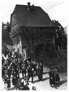 Fronleichnamsprozession in Betzdorf, 1920er Jahre